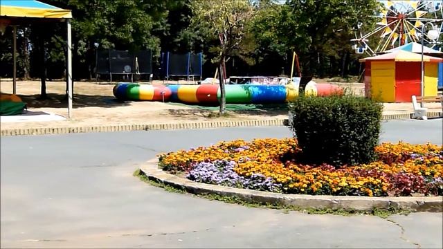 Болгария. Царево 21 07 2015 Парк, центральный пляж. смотреть онлайн