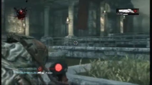 Gears of War 2 Gameplay 2 - Dark Corners Map Allfathers Garden смотреть онлайн