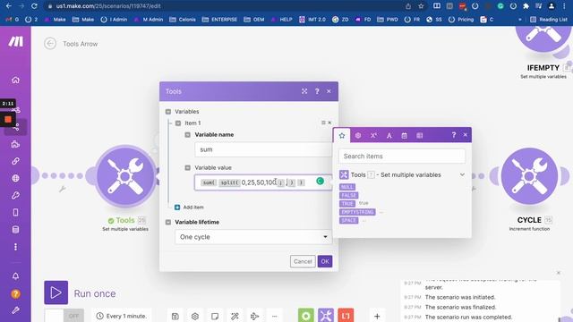 Math functions in Make.com. average, min, max, sum смотреть онлайн