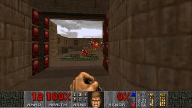 [Doom 2] Coffee Break Map 10: Fort (UV-Max 6:20 multi-segment) смотреть онлайн