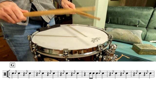 Radetzky Marsch Snare Drum (With Sheet Music)