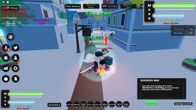 How to reset your devil fruit AOPG | Roblox смотреть онлайн