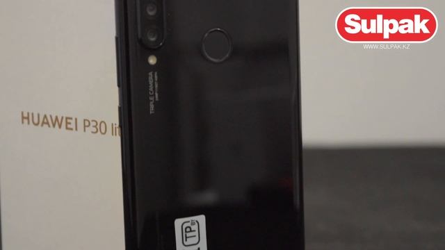 Смартфон Huawei P30 Lite Midnight Black распаковка (www.sulpak.kz) смотреть онлайн