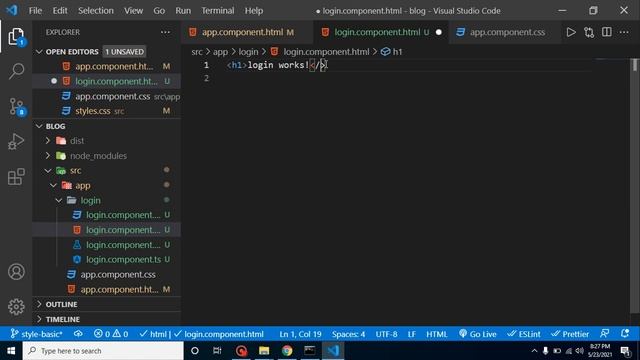 Angular 12 Hindi tutorial #13 Basic Rule of style смотреть онлайн