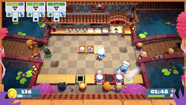 Overcooked 2 | Game Trials | Direct Feed Gameplay | Switch смотреть онлайн