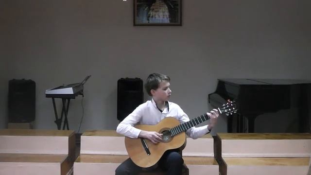 631 Степаненко Всеволод, с Новая Деревня, МБУДО ДШИ №2 Маленький испанский танец смотреть онлайн