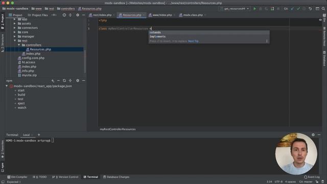 MODX RESTful API | modRestService смотреть онлайн