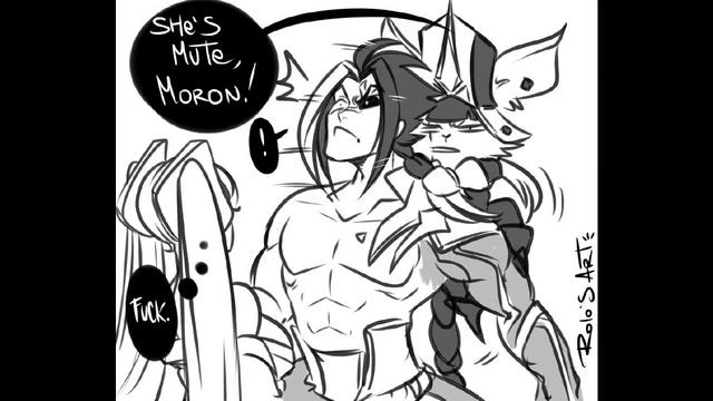 Comic Kayn & Sona League of Legends [Chronoseal] смотреть онлайн