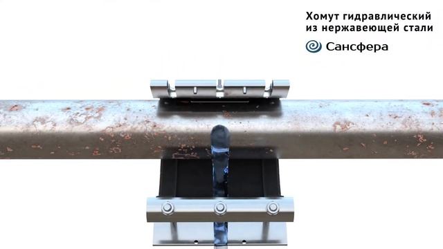 Хомут ремонтный Сансфера смотреть онлайн