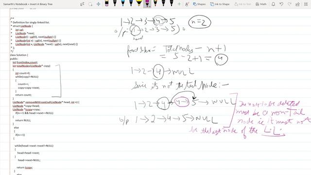 Leetcode || Remove Nth Node from the End Of The Linked List смотреть онлайн