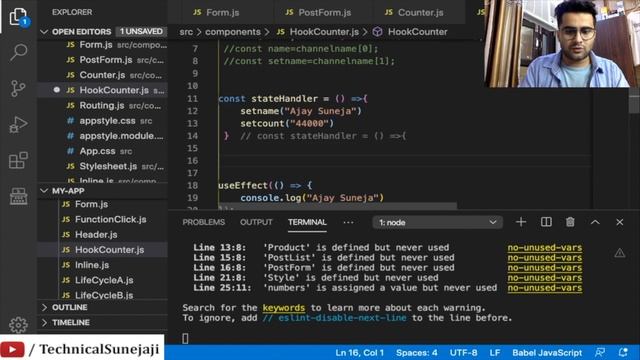 ReactJS Tutorial - 33- React Hooks - useEffect Hook? смотреть онлайн