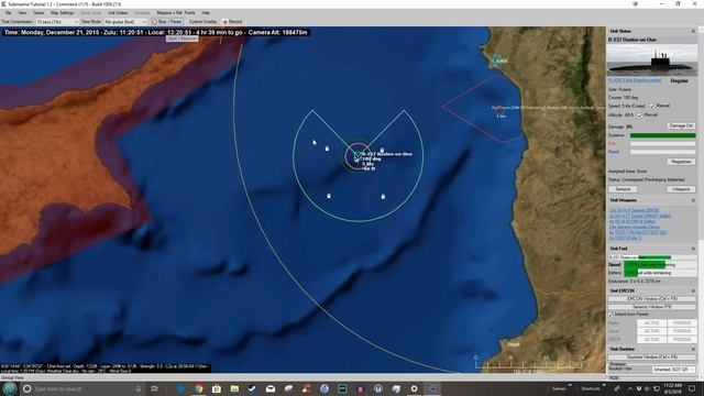Command Modern Air/Naval Operations - Submarine Tutorial #3 смотреть онлайн