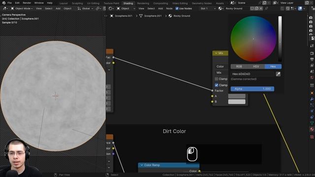 Procedural Rocky Ground Material (Blender Tutorial) смотреть онлайн