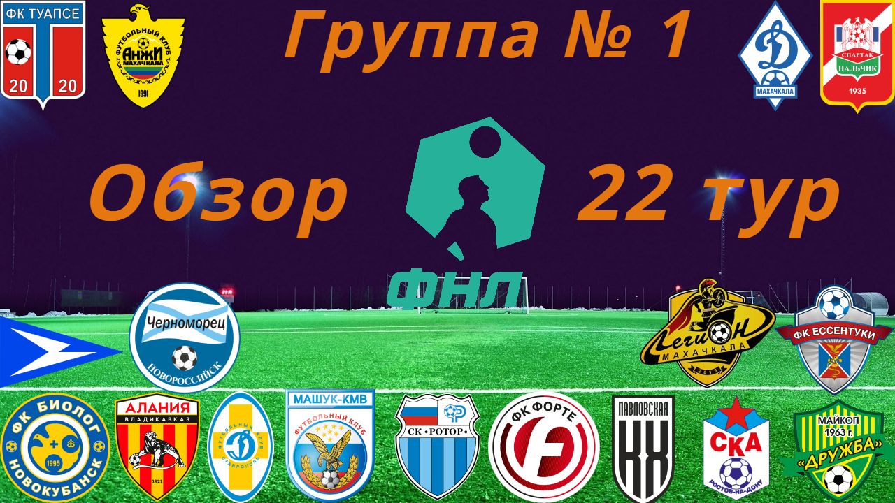 ФНЛ-2. Обзор 22-го тура группа № 1, сезон 2021/22 смотреть онлайн