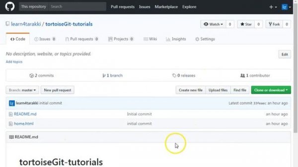TortoiseGit Tutorial 1: How git works