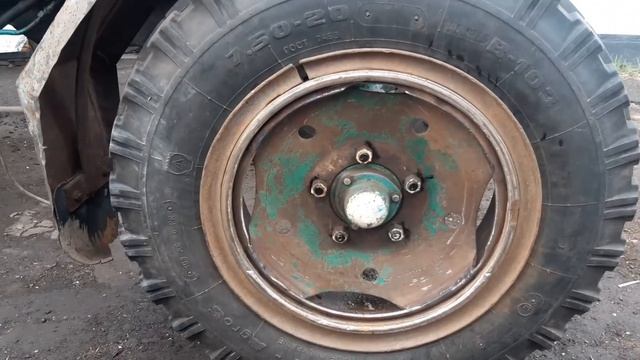 Юмз 6.Мтз 80. Тюнінг коліс. смотреть онлайн