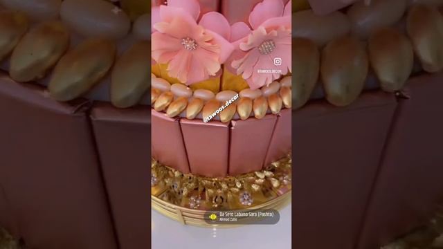 Pink/Fuchsia Colour Shirni Tray for a Lovely Bride to Be смотреть онлайн