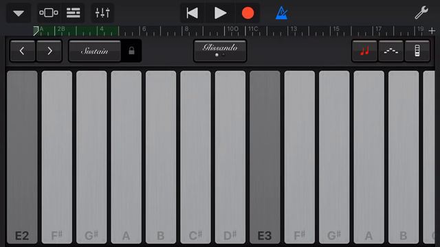 How to use SCALES in GarageBand iOS (iPhone/iPad) смотреть онлайн