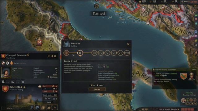 Unifying Italy - CK3 - Episode 8 смотреть онлайн