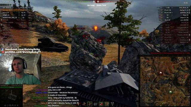 8.9 - NEW T10 GERMAN TD - WT auf E 100 - 7k+dmg смотреть онлайн