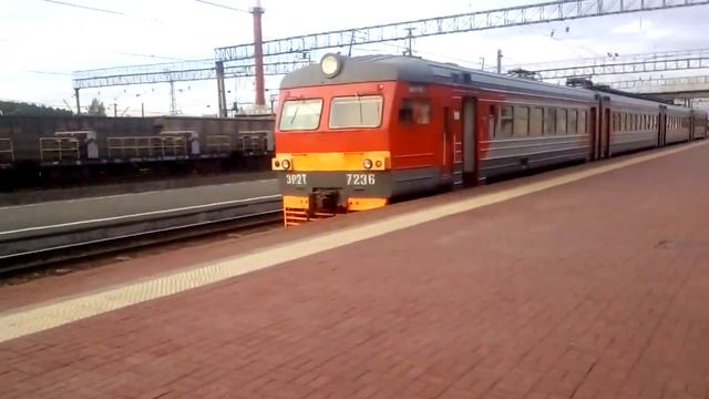 ЭР2Т-7236 на станции Шадринск | Курган - Шадринск | №6387 смотреть онлайн
