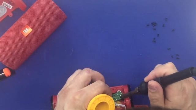 Колонка FLIP 3 замена разъема питания | FULL-SERVIS.ru смотреть онлайн