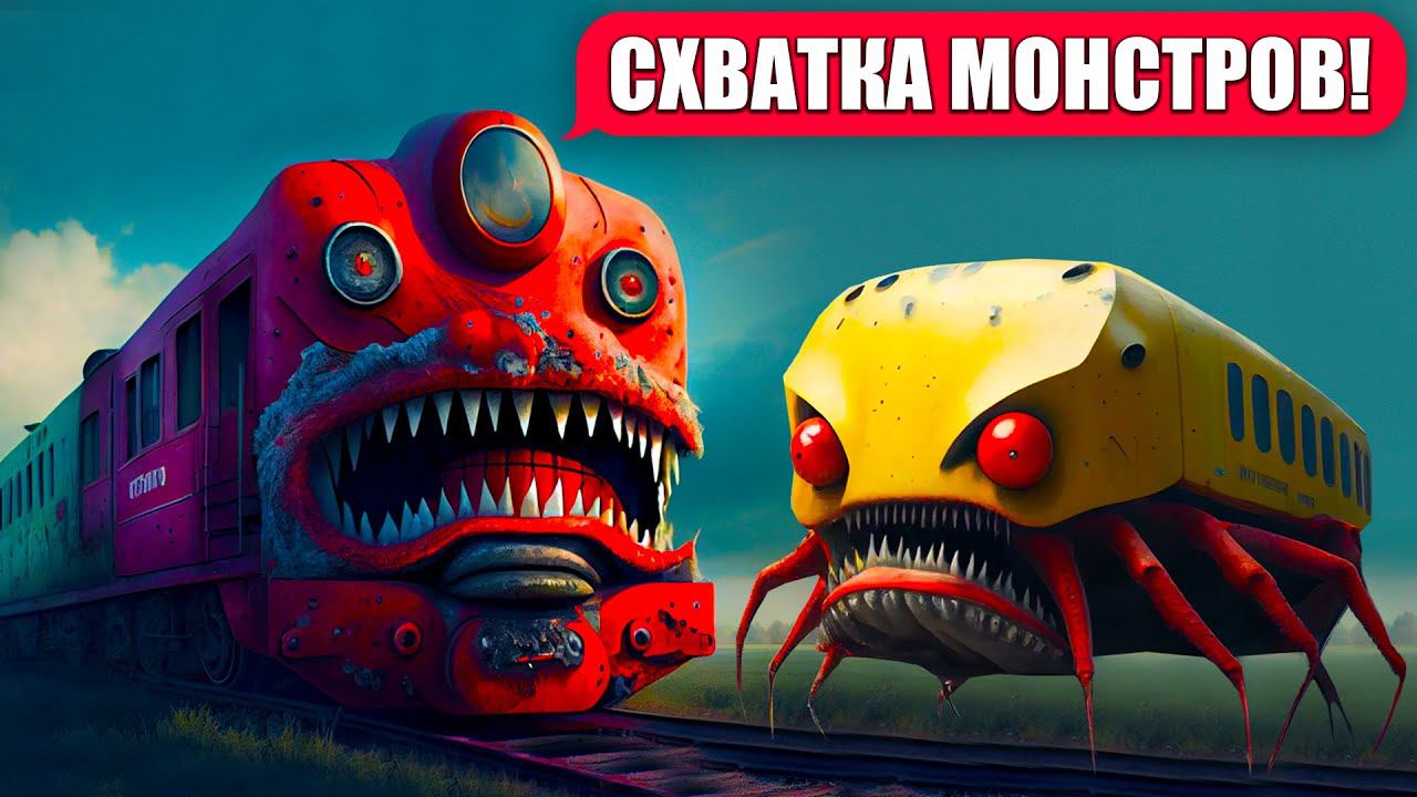 ПОЕЗД ПОЖИРАТЕЛЬ И АВТОБУС ПОЖИРАТЕЛЬ! (КОЛЛЕКЦИЯ ПЕРЕПИСОК) смотреть онлайн