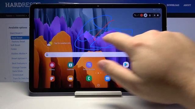 How to Use Screen Recorder in SAMSUNG Galaxy Tab S7 – Find Screen Recorder смотреть онлайн
