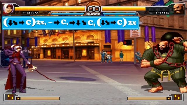 Kof 2002 UM - Foxy combo Tutorial смотреть онлайн