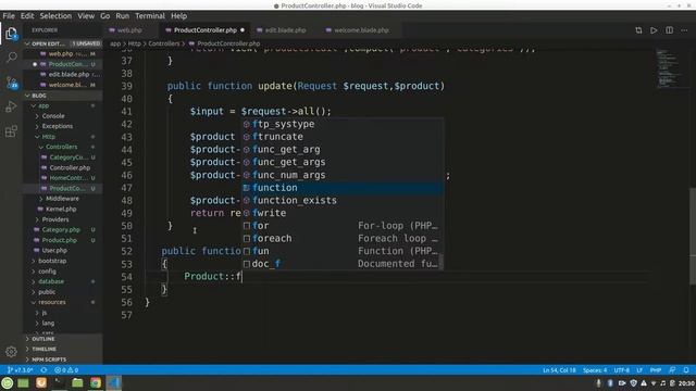 Laravel Delete Method, delete product row using a href form смотреть онлайн