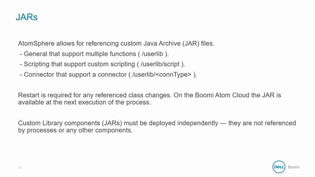 Boomi Architect | Module 5 | Custom Scripting JARs 27 смотреть онлайн