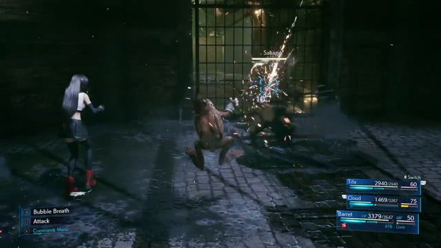 FINAL FANTASY VII REMAKE Toad Status смотреть онлайн