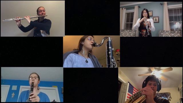 ARLINGTON HS VIRTUAL WOODWIND QUINTET - HAVA NAGILA смотреть онлайн