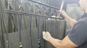 нанесение патины на ковку. патинирование