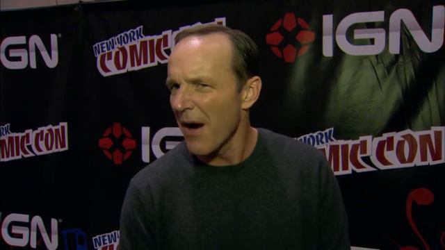 "The Avengers" NY Comic Con Interview Footage, 'Clark Gregg' смотреть онлайн