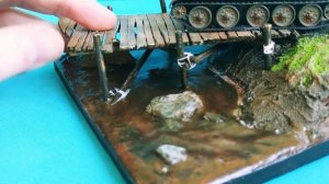 диорама с танком Т-34/76 (12-ая диорама)