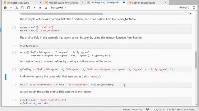 Python - Kruskal-Wallis Post-Hoc Dunn Test смотреть онлайн