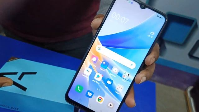 Oppo A17 4+64 GB 5000mAh battary 50 MP camera Mediatek Helio G35 смотреть онлайн