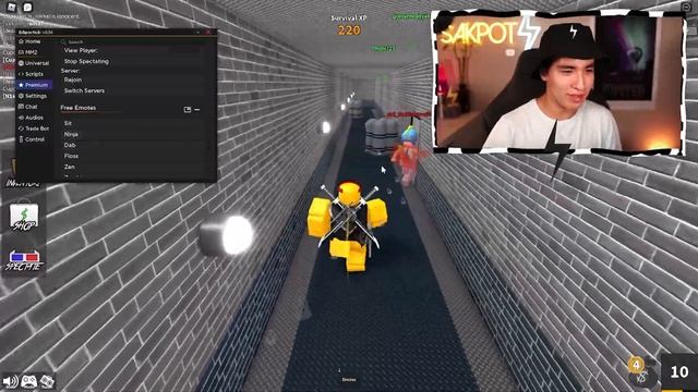 Trolling TEAMERS In MM2 *Roblox Hack Trolling Gameplay 2023* смотреть онлайн
