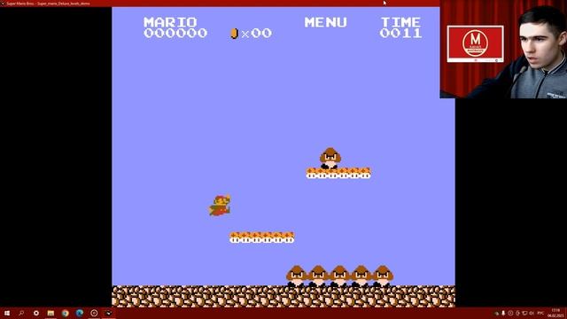 Самодельные игры про Марио №2 - Super Mario Deluxe Levels DEMO смотреть онлайн