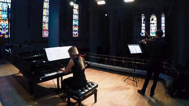 А. Дворжак "Сонатина для скрипки и фортепиано G-dur" 1 часть соч. 100 (Хоменко Степан 15 лет) смотреть онлайн