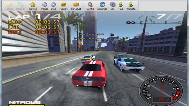Build n' Race on Dolphin SVN R 4682 - Nintendo Wii Emulator смотреть онлайн