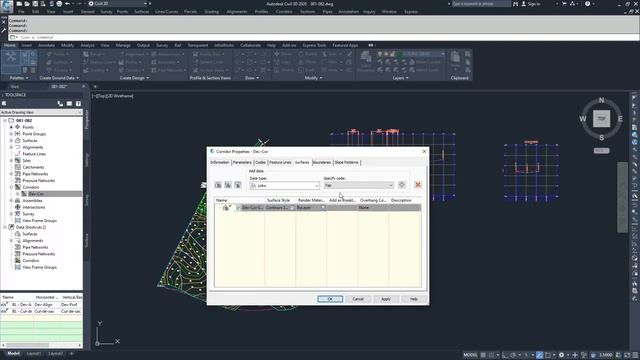 How to Create objects from a corridor Corridors and Sections in AutoCAD Autodesk смотреть онлайн