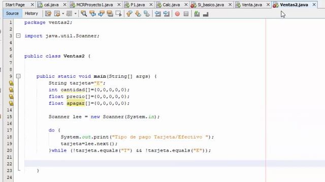 Primer proyecto con vectores en Java смотреть онлайн