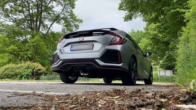 Civic fk7 - Echappement à clapet смотреть онлайн
