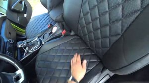 Kia Soul 3 Авточехлы Динас. Установка чехлов Киа Соул 2020. Обзор чехлов на авто.