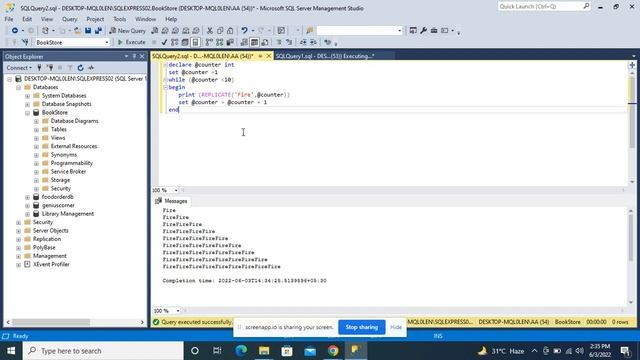 Pattern print sql смотреть онлайн