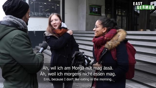 Speaking Swiss German In Zürich | Easy German 335