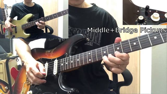 Stratocaster Mods Tone Demo 【Neck + Bridge Pickups】 смотреть онлайн