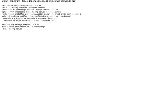 After upgrade MongoDB it does not start and log is empty смотреть онлайн